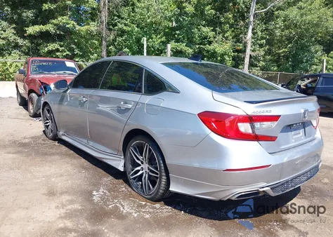 2021 Honda Accord Sport 2.0T из США, поврежденный, VIN 1HGCV2F33MA010681